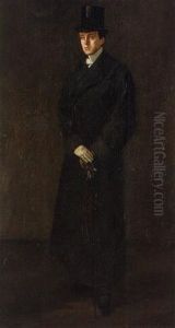 Portrait Of Max Beerbohm by William Rothenstein