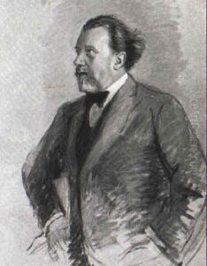 Portrait Of Sir Henrywood by William Rothenstein