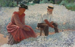 Die Steinklopfer (bloch Et Sa Fille)