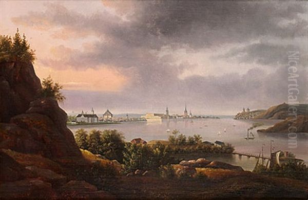 Vy Over Stockholm Fran Riddarfjarden - view 1