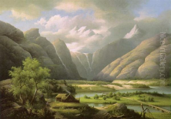 Mokki Vuoristomaisemassa - view 1