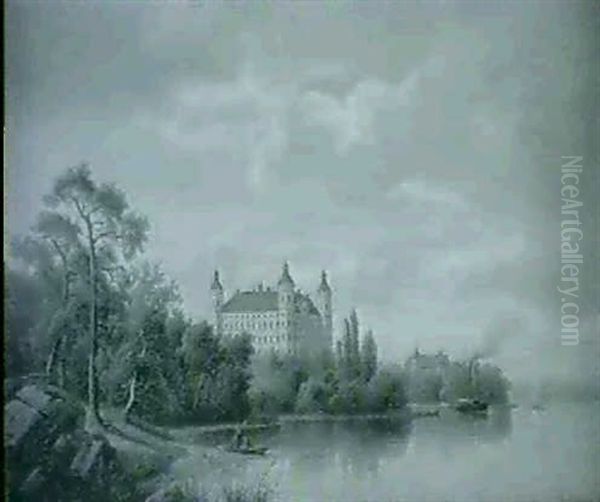 Sommarlandskap Med Skoklosters Slott - view 1