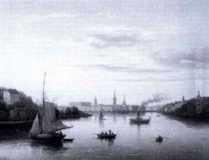 Utsikt Over Riddarfjarden by Carl Abraham Rothsten