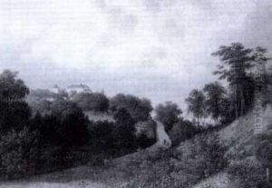 Vy Over Lovstad Slott