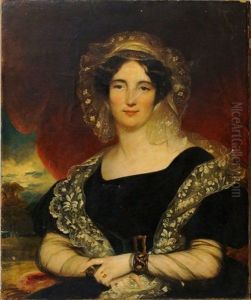 Portrait Of Mrs. Jane Boswell Tucker by Richard Rothwell