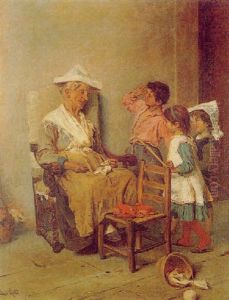 Teasing Grandmother by Antonio Rotta