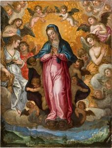 The Assumption Of The Virgin by Hans Rottenhammer the Elder