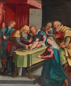 The Adoration Of The Child by Hans Rottenhammer the Elder