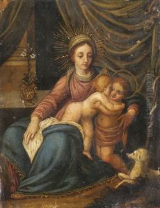 Madonna Mit Jesus Und Dem Johannesknaben