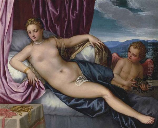 Venus And Cupid - view 1