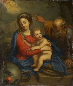 Heilige Familie by Hans Rottenhammer the Elder