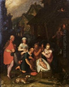 The Adoration Of The Magi by Hans Rottenhammer the Elder