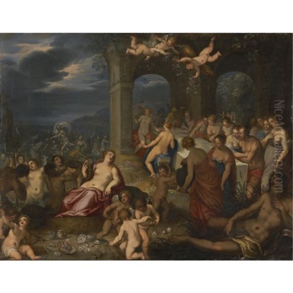 The Feast Of The Gods - The Marriage Of Peleus And Thetis - view 1