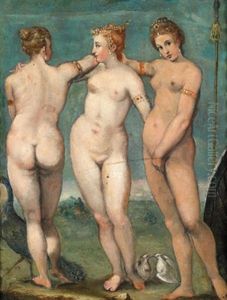 Die Drei Grazien by Hans Rottenhammer the Elder