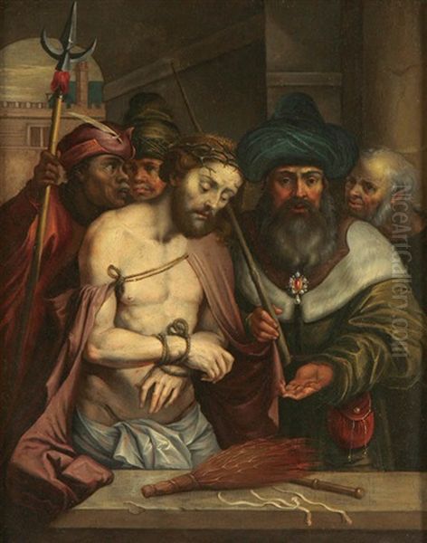 The Mocking Of Christ - view 1