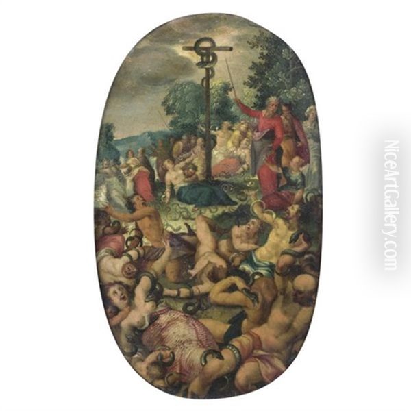 Moses And The Brazen Serpent - view 1
