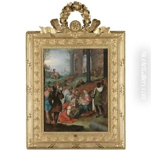 The Adoration Of The Magi by Hans Rottenhammer the Elder