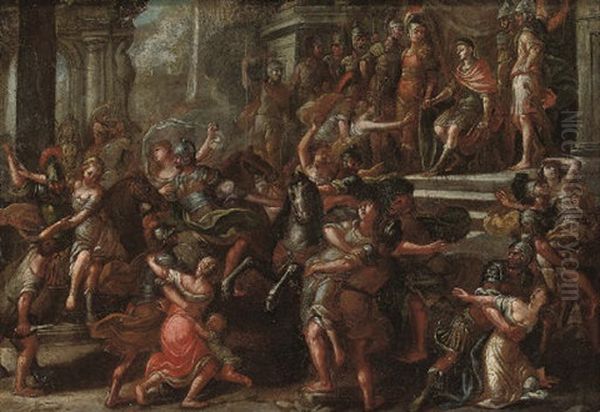 The Rape Of The Sabines - view 1