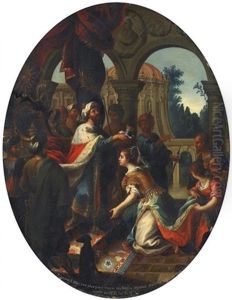 Esther Vor Dem Persischen Konig Ahasver