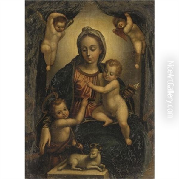 The Madonna And Child With The Infant Saint John The Baptist - view 1