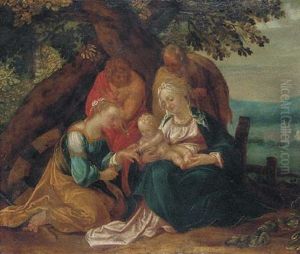 The Mystic Marriage Of Saint Catherine The Mystic Marriage Of Saint Catherine