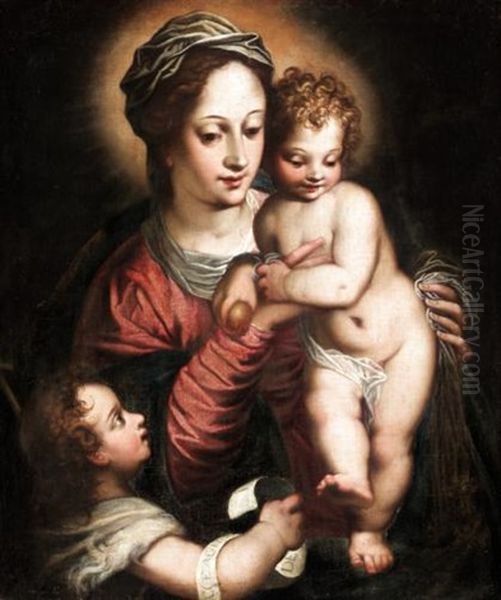 Madonna And Child With Saint John The Baptist - view 1