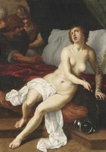 Der Tod Der Lucretia by Hans Rottenhammer the Elder