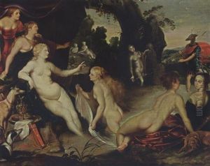 Diano And Acteon by Hans Rottenhammer the Elder