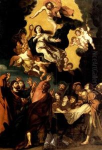 The Assumption Of The Virgin by Hans Rottenhammer the Elder