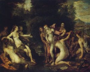 Diana And Callisto by Hans Rottenhammer the Elder