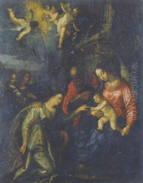 Il Matrimonio Mistico Di Santa Caterina - view 1
