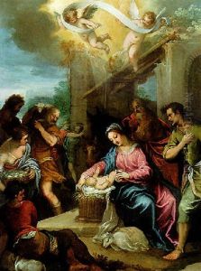 The Adoration Of The Shepherds by Hans Rottenhammer the Elder