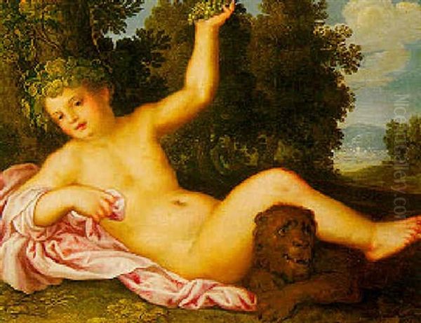 Young Bacchus In A Landscape - view 1