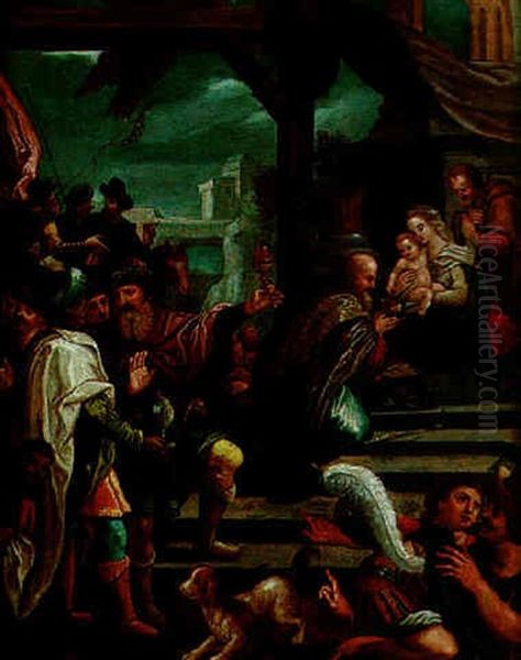 The  Adoration Of The Magi - view 1