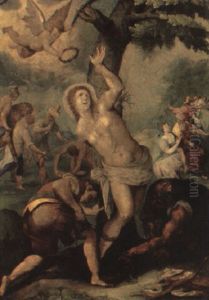 Martyrium Des Hl. Sebastian by Hans Rottenhammer the Elder