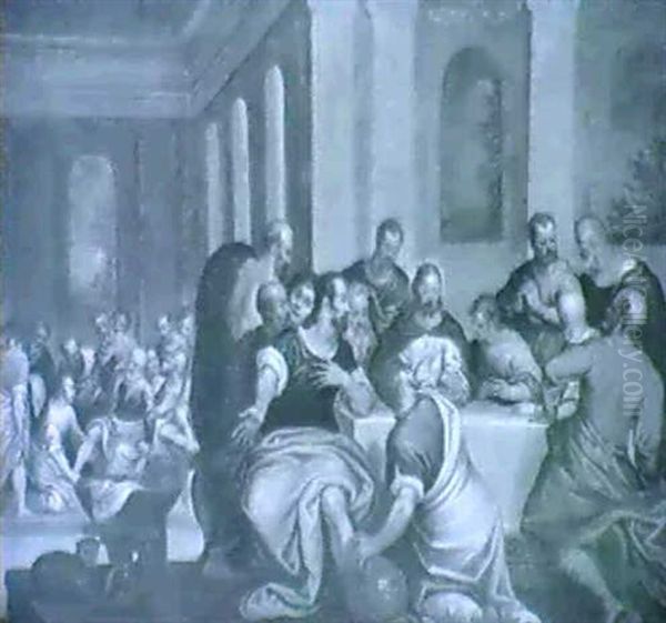 Le Lavement Des Pieds Et La Cene - view 1