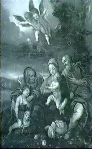 The Holy Family With Saint Elizabeth - view 1