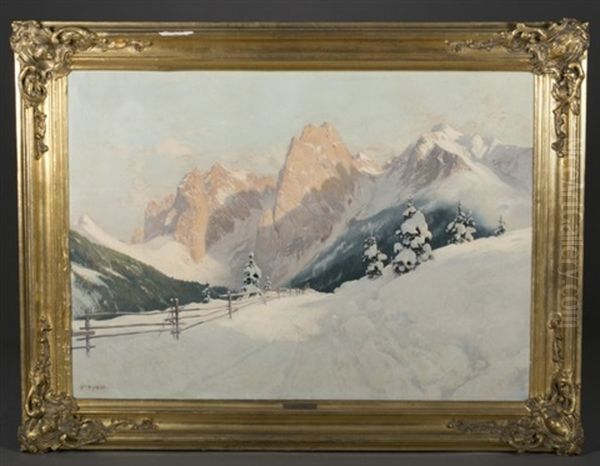Scene Of An Alpine Landscape - view 1