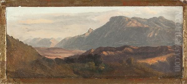Die Volskerberge Bei Olevano - view 1