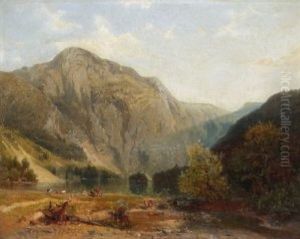 Bergsee by Carl Rottmann