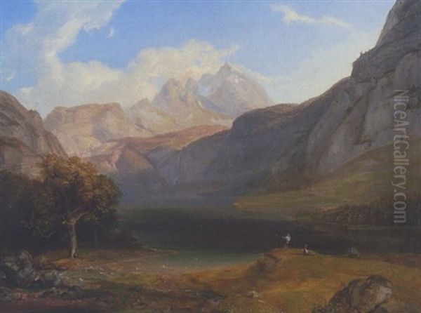 Obersee Mit Watzmann - view 1