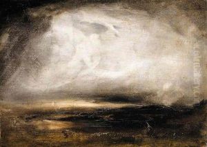 Kosmische Landschaft (cosmic Landscape) by Carl Rottmann