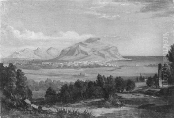 Sizilianische Landschaft Bei Palermo - view 1