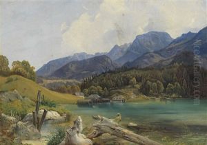 Konigssee Mit Dem Einschiffungsplatz