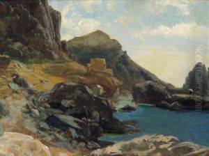 Motiv Aus Capri by Leopold Rottmann