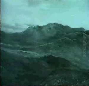 Gebirgslandschaft by Leopold Rottmann