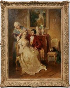 French Courting Scene