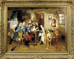 Pub Scene by Mozart Rottmann