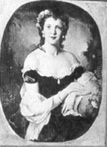 A Lady With Roses by Mozart Rottmann
