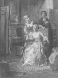 The Art Critic by Mozart Rottmann